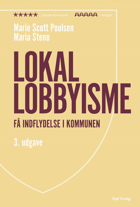 Maria Steno Marie Scott Poulsen · Lokal lobbyisme (Sewn Spine Book) [3º edição] (2022)