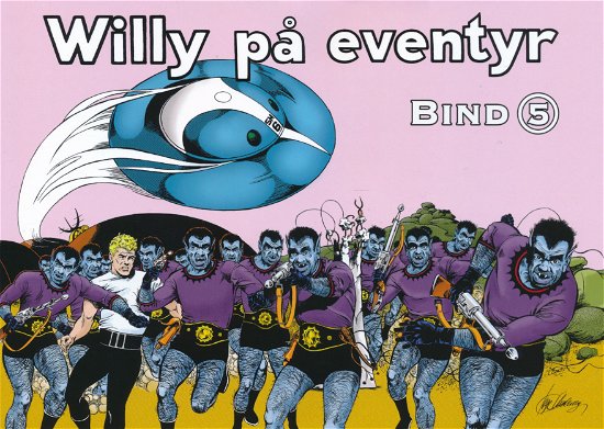 Cover for Tage Andersen · Willy på eventyr. Bind 5. De blå varulve. (Bok) (2019)