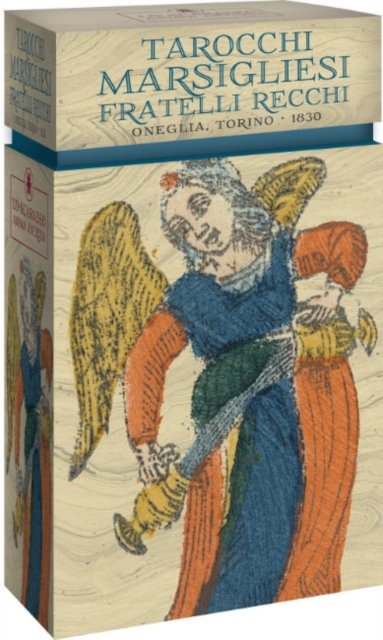 Cover for Lo Scarabeo · Tarocchi Marsigliesi Fratelli Recchi: Oneglia, Torino 1830 Limited Edition (Lernkarteikarten) (2023)