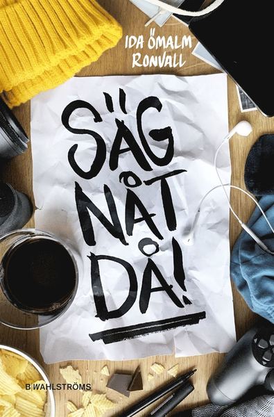 Cover for Ida Ömalm Ronvall · Säg nåt då! (Map) (2020)