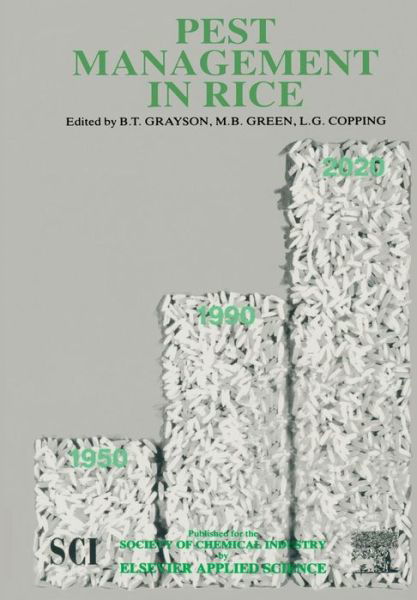 Cover for L.G. Copping · Pest Management in Rice (Paperback Book) [Softcover reprint of the original 1st ed. 1990 edition] (2011)