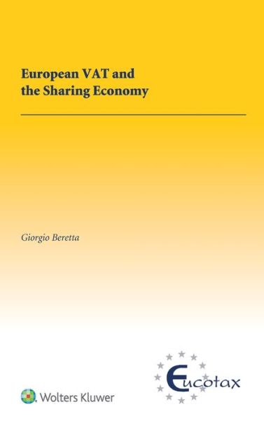 Giorgio Beretta · European VAT and the Sharing Economy (Hardcover Book) (2019)