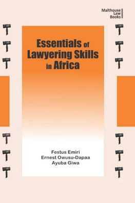 Cover for Festus Emiri · Essentials of Lawyering Skills in Africa (Book) (2020)