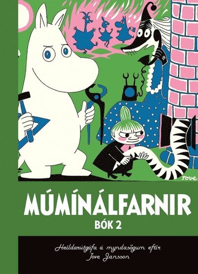 Cover for Tove Jansson · Mumin : Tove Janssons samlade serier (del 2) (Isländska) (Hardcover Book) (2020)