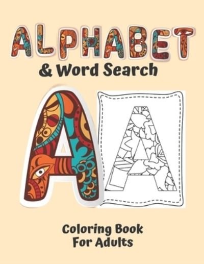 Cover for Colorful World · Alphabet &amp; Word Search Coloring Book for Adults (Paperback Book) (2020)