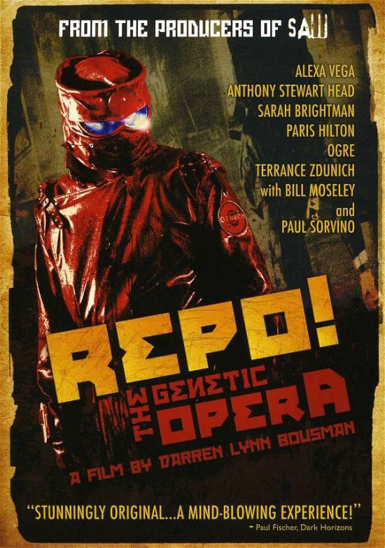 Cover for Repo the Genetic Opera (DVD) [Widescreen edition] (2009)