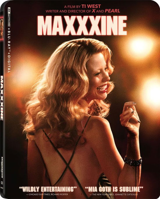 Cover for Maxxxine (4K UHD Blu-ray) (2024)