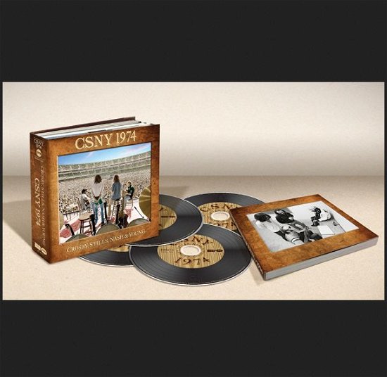 Cover for Crosby, Stills, Nash &amp; Young · CSNY 1974 (CD/DVD) [3CD+DVD+Bog edition] (2014)