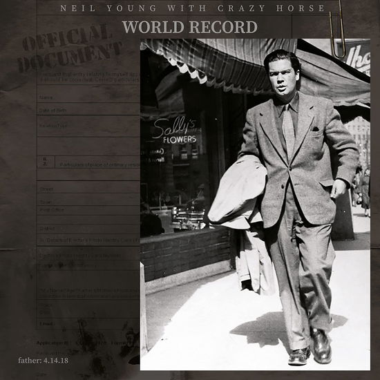 Cover for Neil Young With Crazy Horse · World Record [Cassette] (Cassette) [Limited edition] (2022)