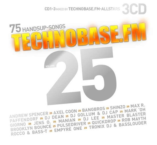 Cover for Tecnobase.fm Vol.25 (CD) [Digipak] (2019)