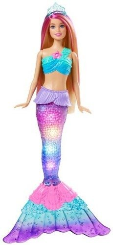Barbie Fairytale Light Up Mermaid 1 - Barbie - Gadżety - ABGEE - 0194735024353 - 2022