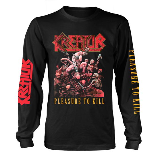 Cover for Kreator · Pleasure to Kill (Tröja / blus) [size S] [Black (Fotl) edition] (2018)