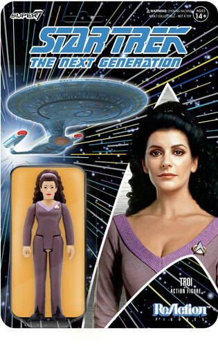 Star Trek: The Next Generation Reaction Figure Wave 2 - Counselor Troi - Star Trek: the Next Generation - Koopwaar - SUPER 7 - 0840049815353 - 25 november 2022