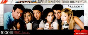 Friends Slim Puzzle Milkshake (1000 Teile) - Friends - Merchandise - AQUARIUS - 0840391141353 - 21. september 2023