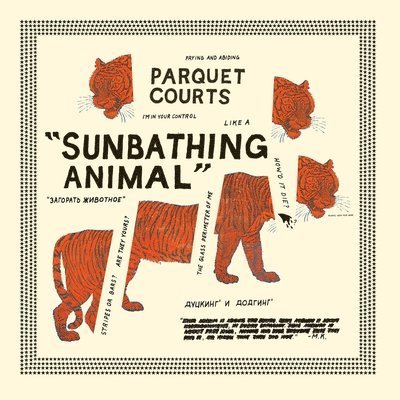 Cover for Parquet Courts · Sunbathing Animal (LP) [Coloured edition] (2019)