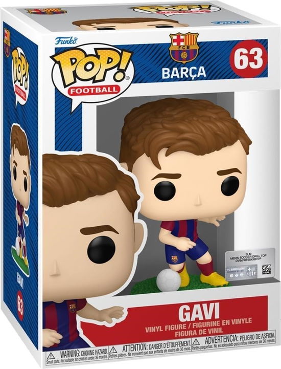 Pop Sports European Football League Barcelona Gavi - Funko Pop Sports - Gadżety - Funko - 0889698722353 - 27 marca 2024