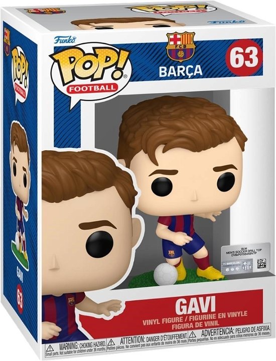 Pop Sports European Football League Barcelona Gavi - Funko Pop Sports - Merchandise - Funko - 0889698722353 - 27. marts 2024