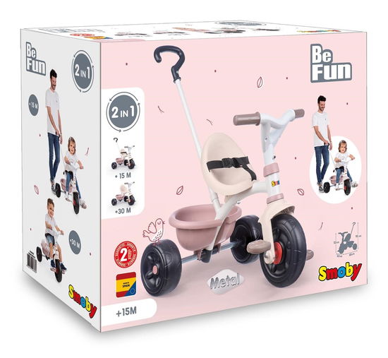 Cover for Smoby · Smoby Be Fun Driewieler Roze (Toys)