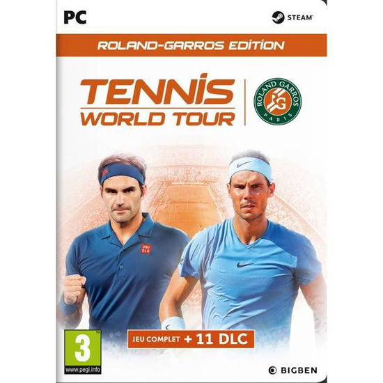 Cover for Pc DVD Rom · Tennis World Tour Roland Garros - Pc (PC) (2019)