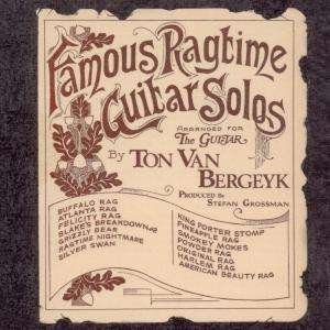 Cover for Ton Van Bergeyk · Famous Ragtime Guitar Solos (CD) (2021)
