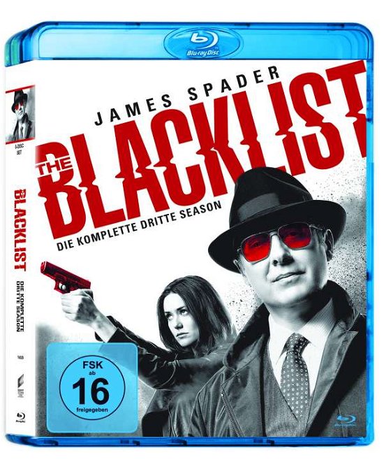 Cover for The Blacklist Season 3 (Blu-ray) (2016)