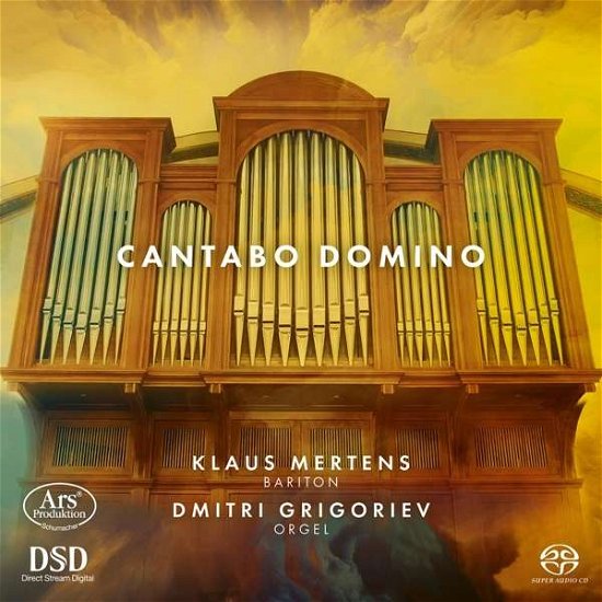 Cover for Mertens, Klaus / Dmitri Grigoriev · Cantabo Domino (CD) (2022)