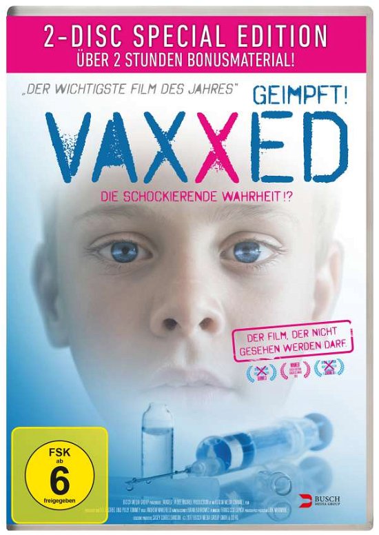 Vaxxed-die Schockierende Wah - Andrew Wakefield - Film - BUSCH MEDIA GROUP - 4260080326353 - 23. juni 2017