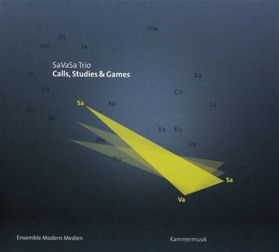 Calls, Studies & Games - Savasa Trio / Ensemble Modern - Muziek - ENSEMBLE MODERN - 4260131640353 - 19 mei 2017