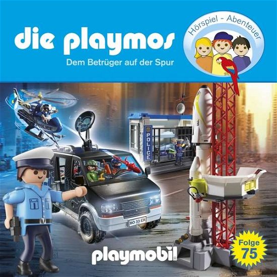 Cover for Die Playmos · Die Playmos-(75)dem Betrüger Auf Der Spur (CD) (2021)