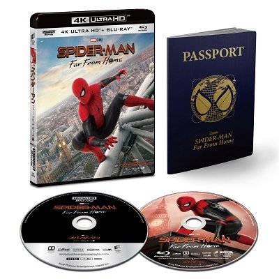 Cover for Tom Holland · Spider-man: Far from Home &lt;limited&gt; (Blu-ray) (2019)
