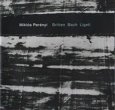 Cover for Miklos Perenyi · Britten Bach Ligeti (CD) [Japan Import edition] (2022)