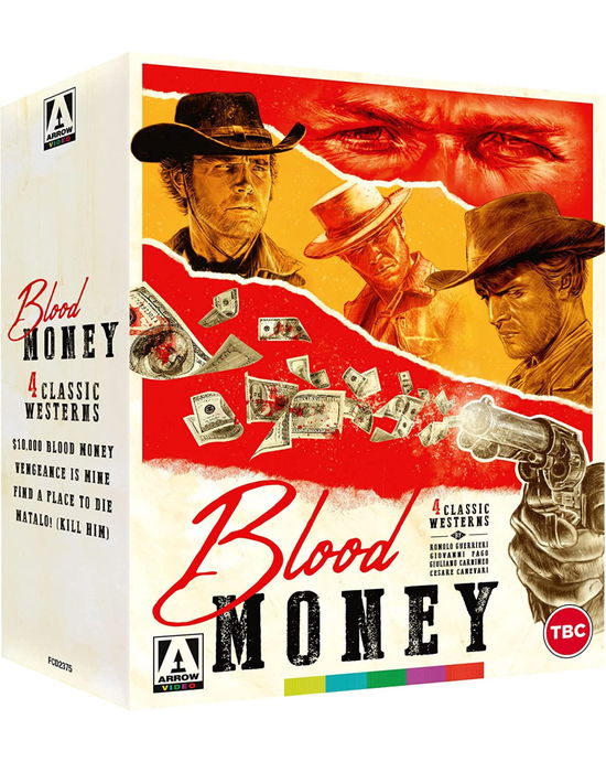 Cover for Romolo Guerrieri · Blood Money: Four Western Classics Vol. 2 (Blu-ray) [Limited edition] (2023)