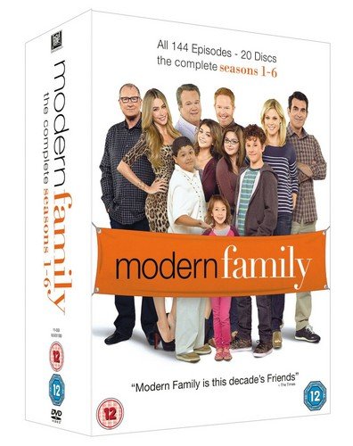 Cover for Modern Family: Seasons 1-6 (DVD) (2015)