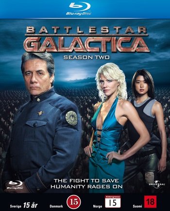 Cover for Battlestar Galactica · Battlestar Galactica - Season 2 (Rwk 2014) (Blu-ray) (2014)