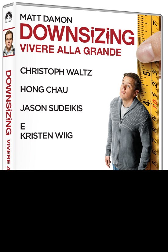 Cover for Matt Damon,christoph Waltz,kristen Wiig · Downsizing: Vivere Alla Grande (DVD) (2018)