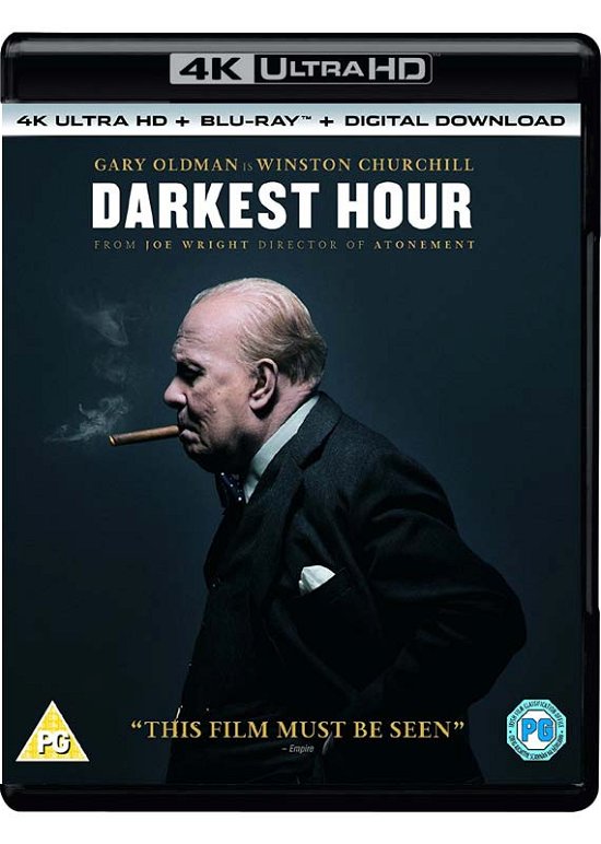 Cover for Darkest Hour (4k Blu-ray) · Darkest Hour (4K UHD Blu-ray) (2018)