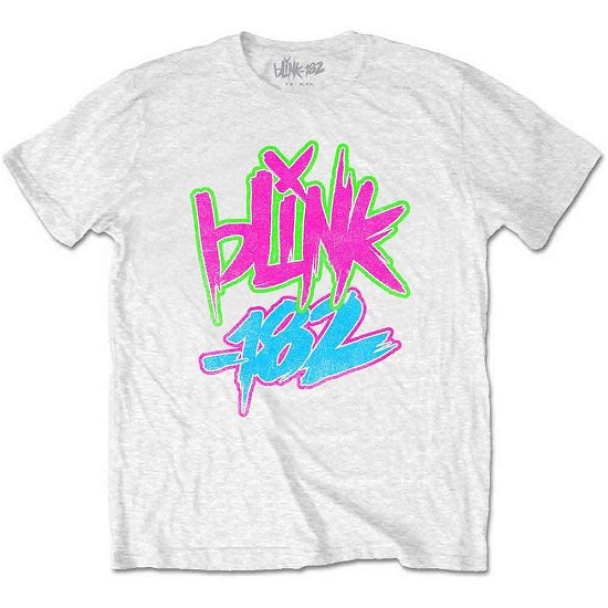Blink-182 Kids T-Shirt: Neon Logo (5-6 Years) - Blink-182 - Merchandise -  - 5056737262353 - 