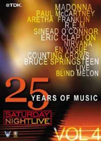 Saturday Night Live Vol 4 - 25 Years Of Music - Various Artists - Filme - TDK RECORDING - 5450270008353 - 18. August 2003