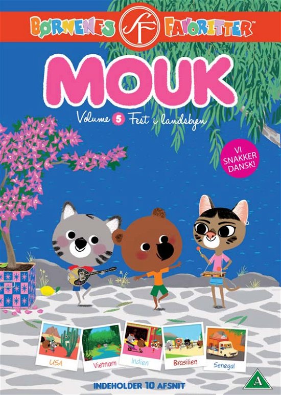 Cover for Mouk 5 · Mouk 5 - Fest I Landsbyen (DVD) (2014)