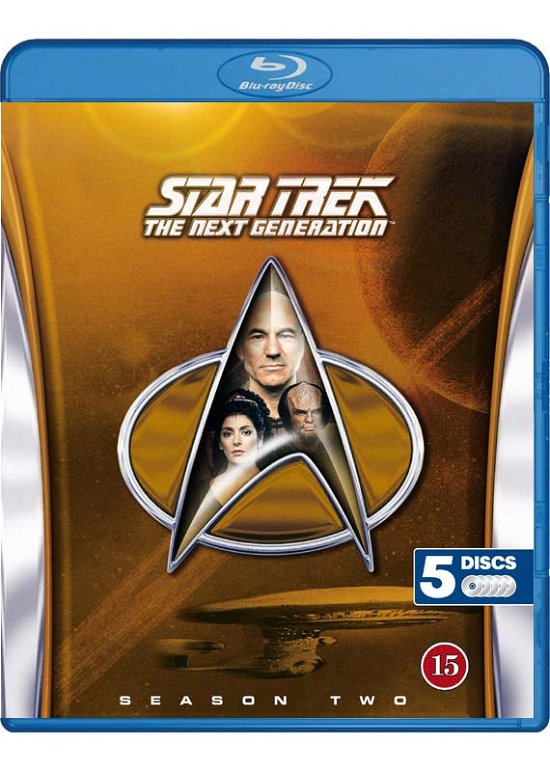 Cover for Star Trek · The Next Generation - Season 2 (Blu-Ray) (2016)