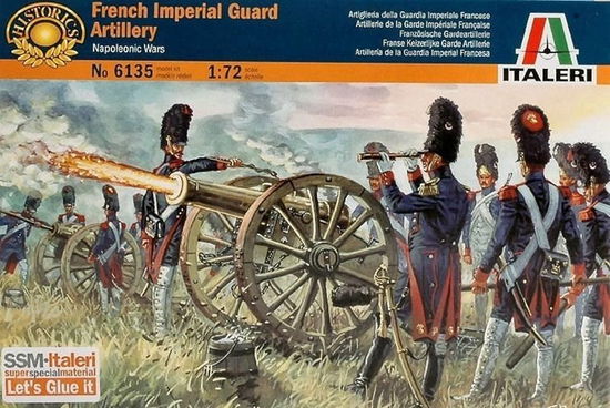 Cover for Italeri · French Imperial Guard Artillery 1:72 (Brinquedos)
