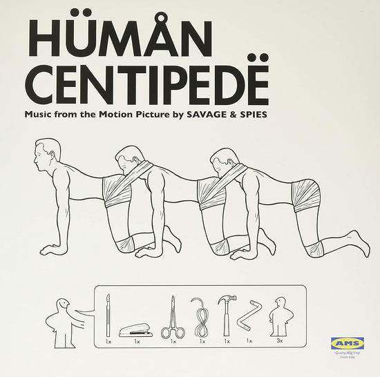 Human Centipede - Savage, Patrick & Holeg Spies - Musiikki - AMS - 8016158316353 - perjantai 18. kesäkuuta 2021