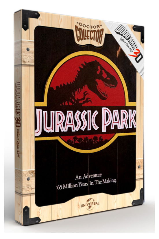 Cover for Doctor Collector · Jurassic Park Welcome To Jurassic Park WoodArts 3D Print (MERCH)