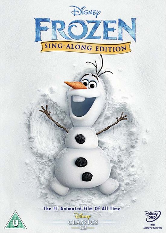 Cover for Frozen Singalong Edition · Frozen - Sing-Along Edition (DVD) [Along edition] (2014)
