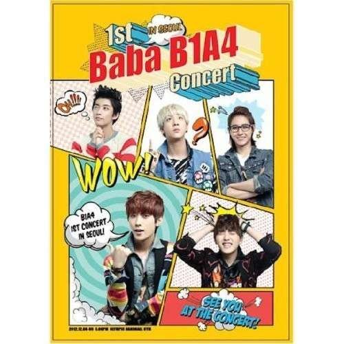 Cover for B1a4 · First Live Concert in Seoul (DVD) (2013)
