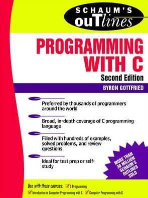 Cover for Byron Gottfried · Schaum's Outline of Programming with C (Paperback Bog) (1996)