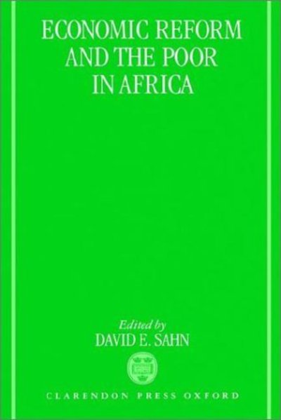 Cover for David E. Sahn · Economic Reform and the Poor in Africa (Gebundenes Buch) (1996)
