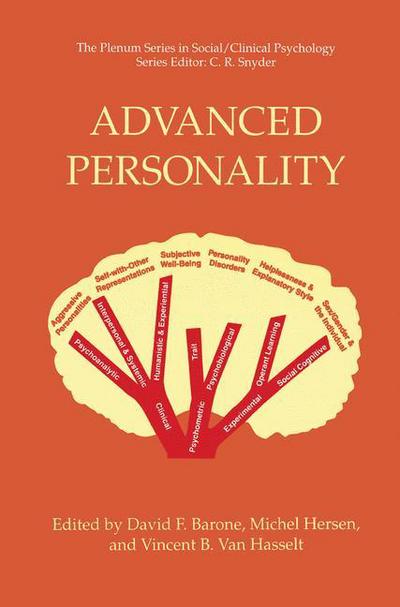 Cover for David F Barone · Advanced Personality - The Springer Series in Social Clinical Psychology (Paperback Book) [Softcover reprint of the original 1st ed. 1998 edition] (2004)
