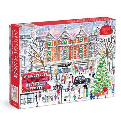 Cover for Galison · Michael Storrings Christmas in London 1000 Piece Puzzle (GAME) (2023)