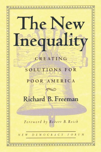 Cover for Richard Freeman · The New Inequality: Creating Solutions for Poor America - New Democracy Forum (Gebundenes Buch) (1999)